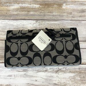 Coach new with tags tri-fold wallet